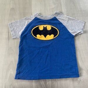 Blue and Gray Batman Logo T-Shirt size 2T